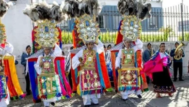 Ambato Corpus Christi en la parroquia Martínez.