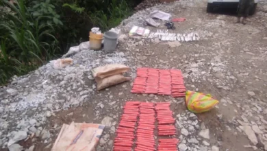 Aprehenden a 11 personas con explosivos en Bolívar