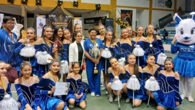 Bastoneras de la U.E. Ambato son vicecampeonas del torneo.