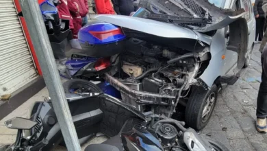 Choque múltiple en Riobamba por imprudencia