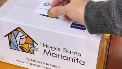 Donaciones para niños sin hogar en Ambato.