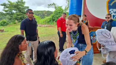 Lavinia Valvonesi visitó Taisha tras emergencia sanitaria