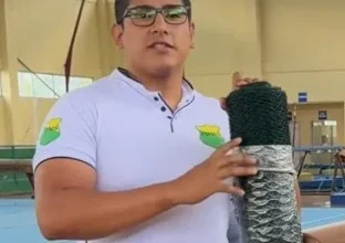 Malla de protección para el Coliseo de Gimnacia de la FDMS