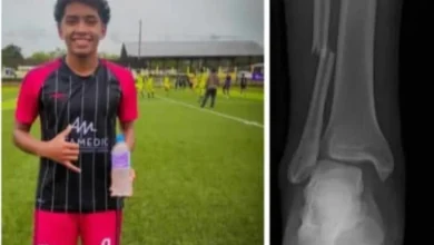 Morona Santiago Joven promesa del fútbol se encuentra lesionado