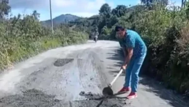 San Miguel de Bolívar exige vías en mal estado