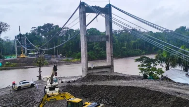 Taisha Puente sobre río Macuma avanza en un 76%