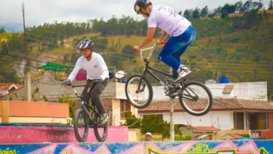 Torneo Nacional de BMX Freestyle tuvo lugar en Ambato.