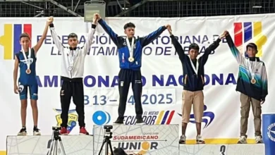 Atletas de Cotopaxi brillaron con medallas y récord nacional