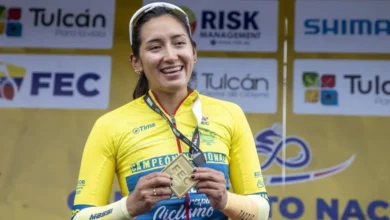 Ciclista riobambeña ganó el Nacional de Cross-Country