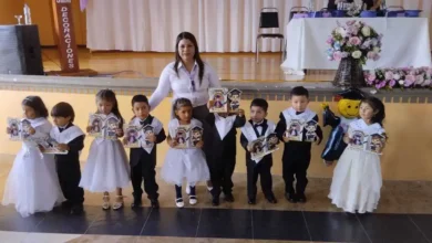 Graduación de 49 niños de primera infancia en Guano