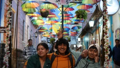 Latacunga activó su centro histórico con Noche Cultural 2025
