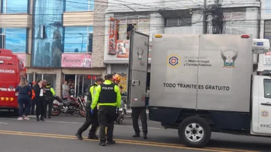 11 disparos recibió una persona en Latacunga al estilo sicariato