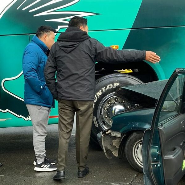 Accidente en la Pedro Vicente Maldonado