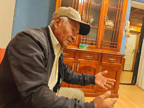 Adulto mayor teme que su casa sea destruida en San Luis