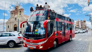 Afinan detalles para el bus turístico de dos pisos en Riobamba