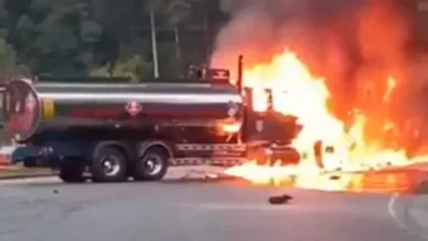 Accidente de tránsito deja a dos muertos calcinados en Alóag