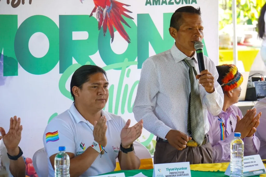 Apertura y habilitación de vías en Morona Santiago.