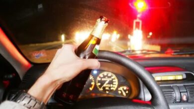 Hombre detenido por la Policía Nacional por manejar borracho