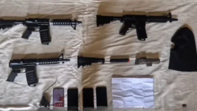 Banda de extorsionadores es desarticulada en Ambato.