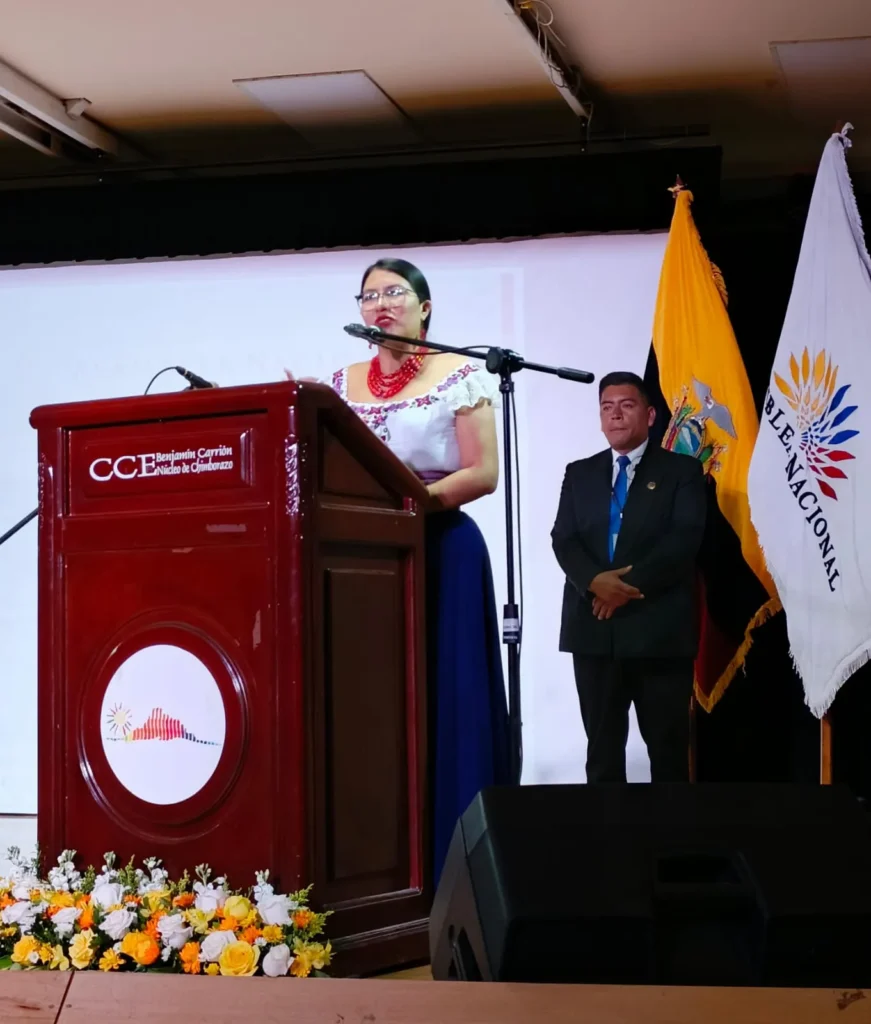 Carmen Tiupul, asambleísta presentó 9 proyectos de ley en 2024