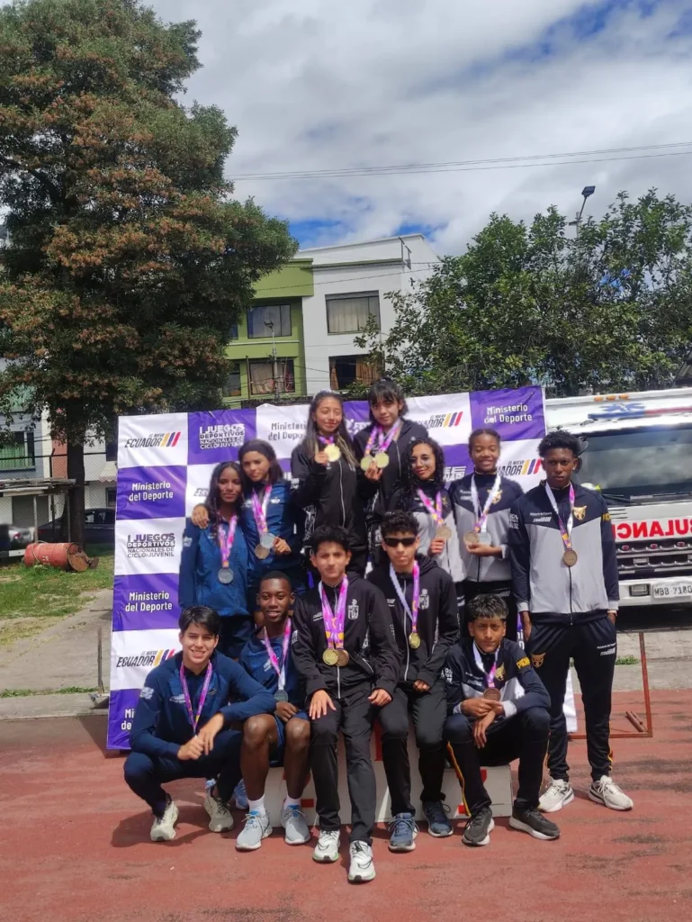 Chimborazo ganó 2 medallas de oro en los Juegos Nacionales