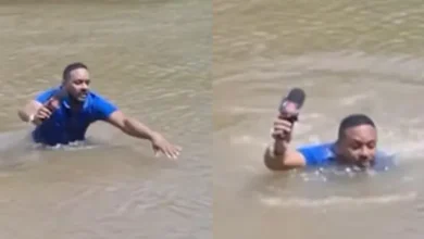 Periodista halla el cuerpo de una niña en plena transmisión