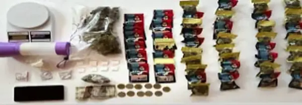 El hombre tenía drogas 'para todos los gustos'