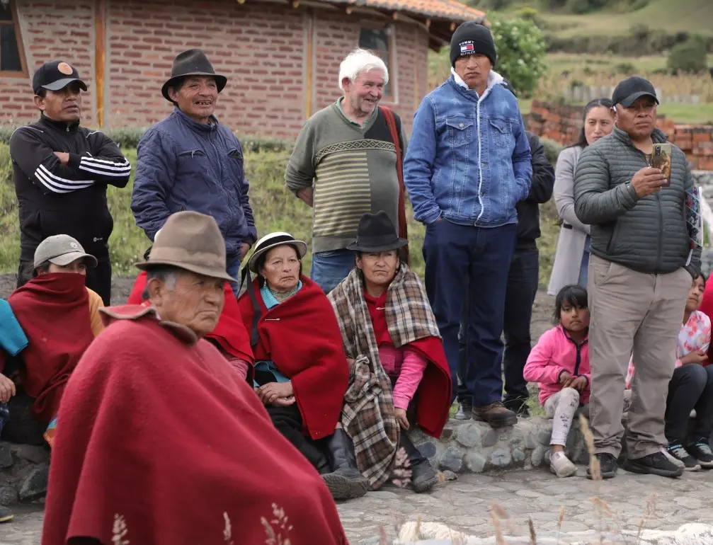 Dinero para parroquias rurales de Riobamba mediante ordenanzas
