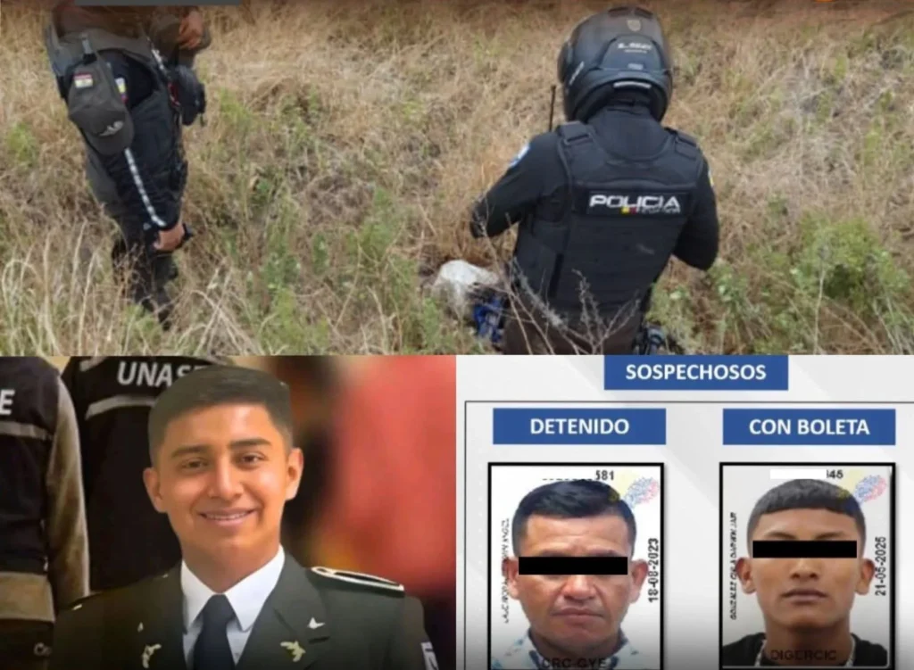Dos sospechosos involucrados en la muerte del policía de Caluma.