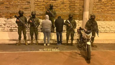Ejército ecuatoriano decomisó droga en Alausí. La Brigada de Caballería Blindada N°11 'Galápagos' trabaja por la seguridad de Chimborazo