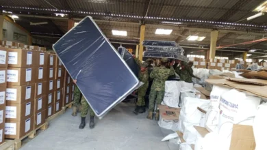 Ejército Ecuatoriano traslada ayuda desde Riobamba a Zamora.