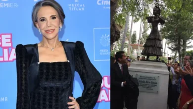 Piden retirar estatua de Florinda Meza tras polémica con Chespirito.