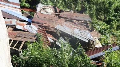 Fuertes vientos afectan cultivos y casas en Chillanes y San Miguel.