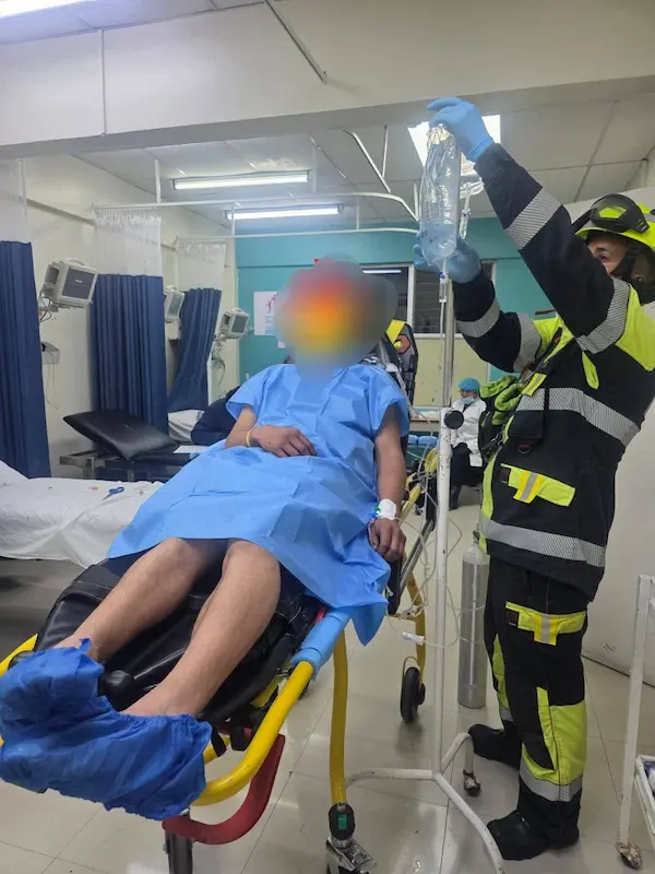 Padre e hijo heridos en accidente de tránsito en Guamote