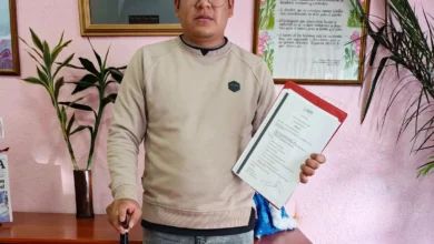 Hombre pide justicia tras accidente laboral en Shopping Riobamba