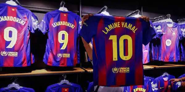 Lamine Yamal heredó la 10 de Messi en el FC Barcelona