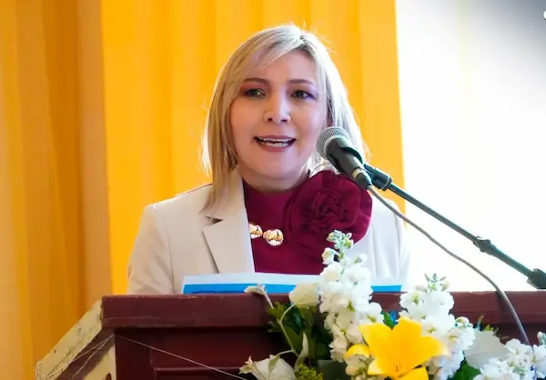 Mónica Loza, viceprefecta de Chimborazo rindió cuentas 2024