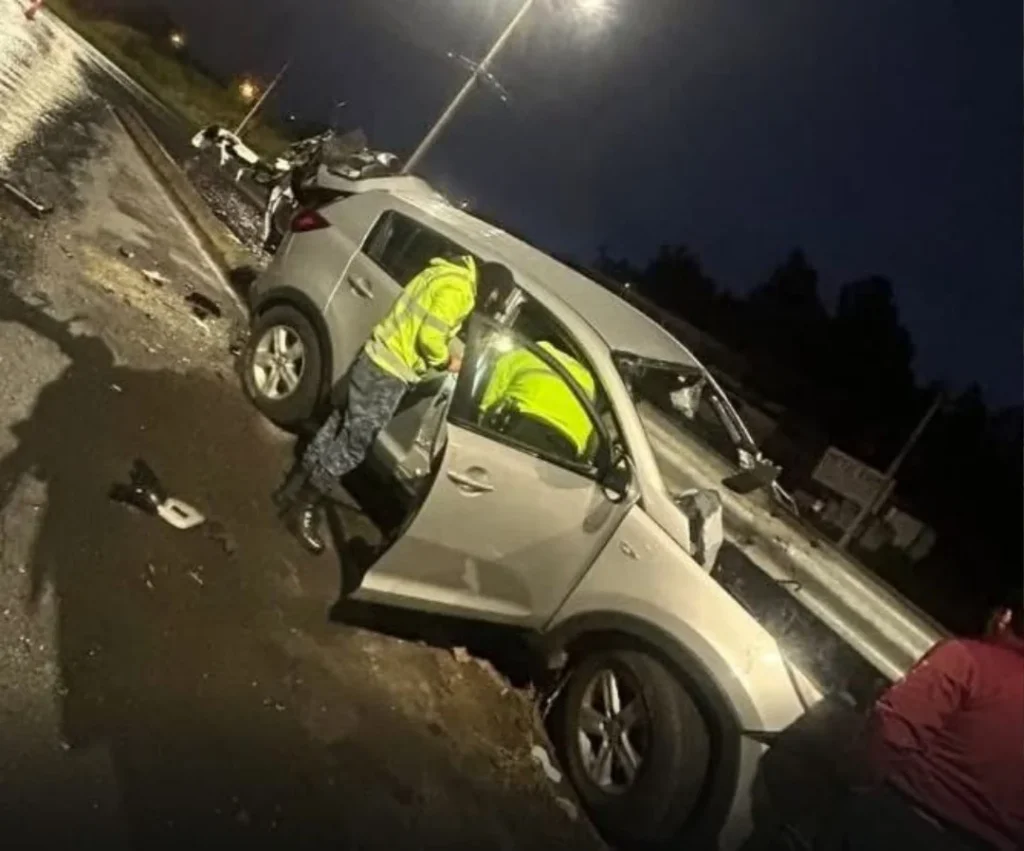 Mujer embarazada muere en accidente de tránsito en Ambato.