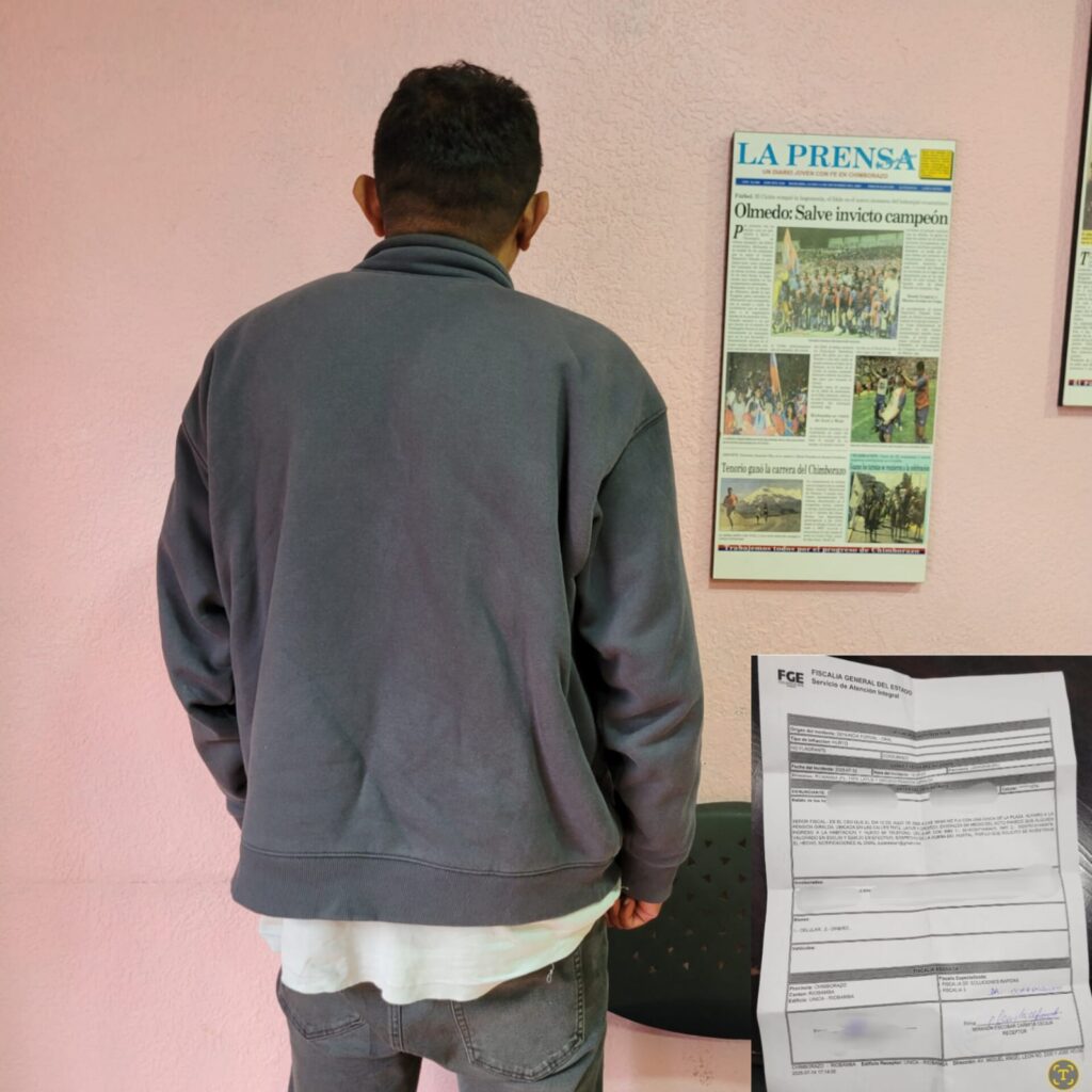 'David' no solo que puso en la denuncia en la Fiscalía, sino que vino a Diario La Prensa a hacer público el caso, para que a nadie más le suceda