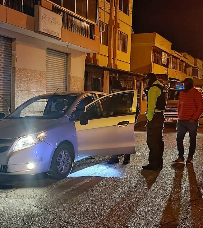 Policía Nacional recuperó carro que fue robado en Latacunga