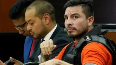 Daniel Salcedo da su testimonio ante la Asamblea Nacional