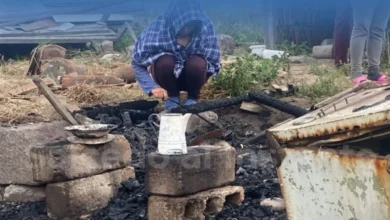 Salcedo hombre muere calcinado en incendio.