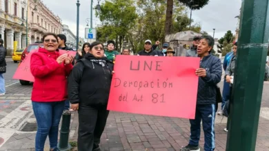 UNE Chimborazo pide declarar en emergencia al sector educativo