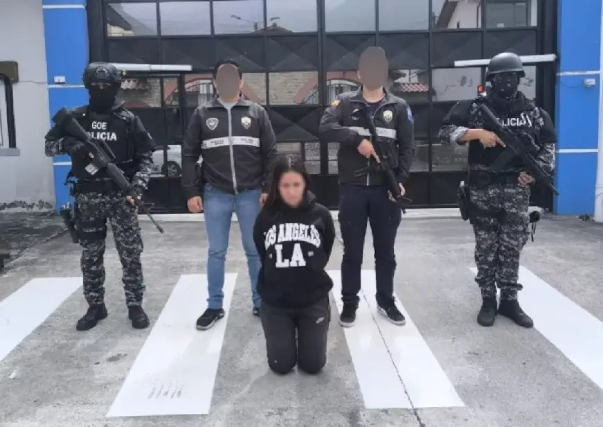 Mujer extranjera detenida por asesinato
