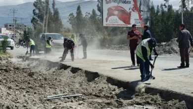 Vía Guano-Riobamba se ampliará a 4 carriles con alcantarillado