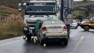 Trágico accidente en Colta deja dos muertos tras choque