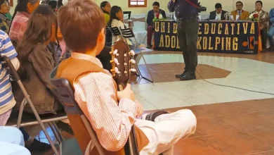 Clausura de cursos vacacionales de la Unidad Educativa Adolfo Kolping