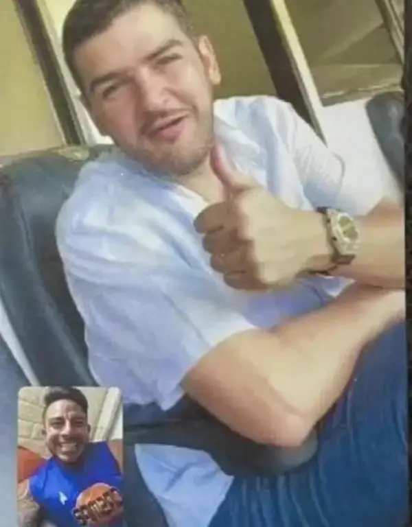 Daniel Salcedo colabora con la justicia y muestra foto con Álvarez