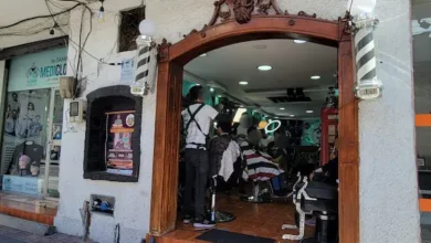 Barbería de Riobamba víctima de extorsión