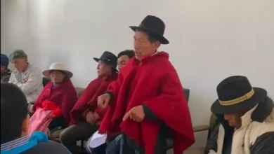 Municipio Riobamba y comuneros en conflicto por terrenos